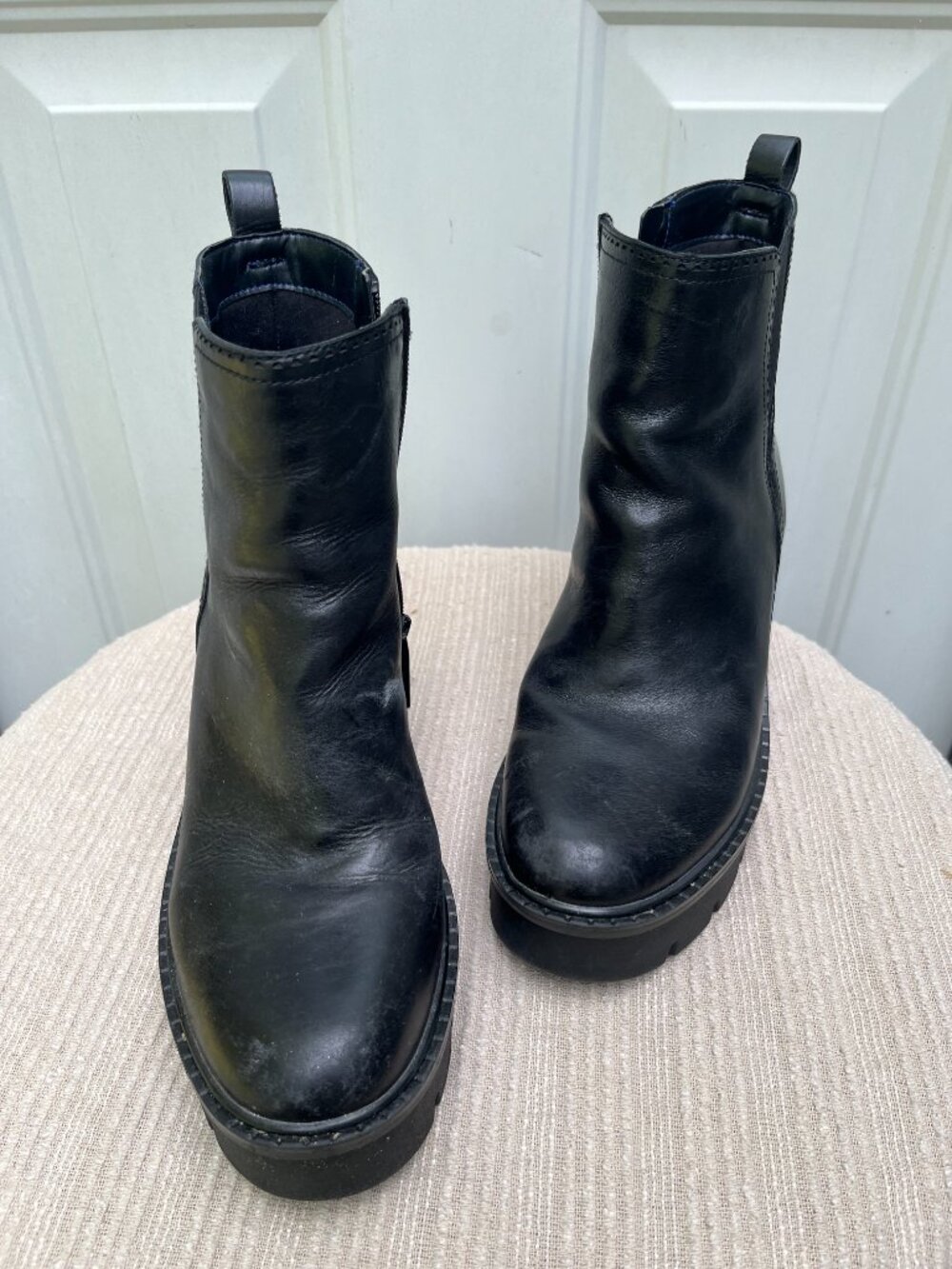 Naturalizer Quest Platform Ankle Booties Size 9.5